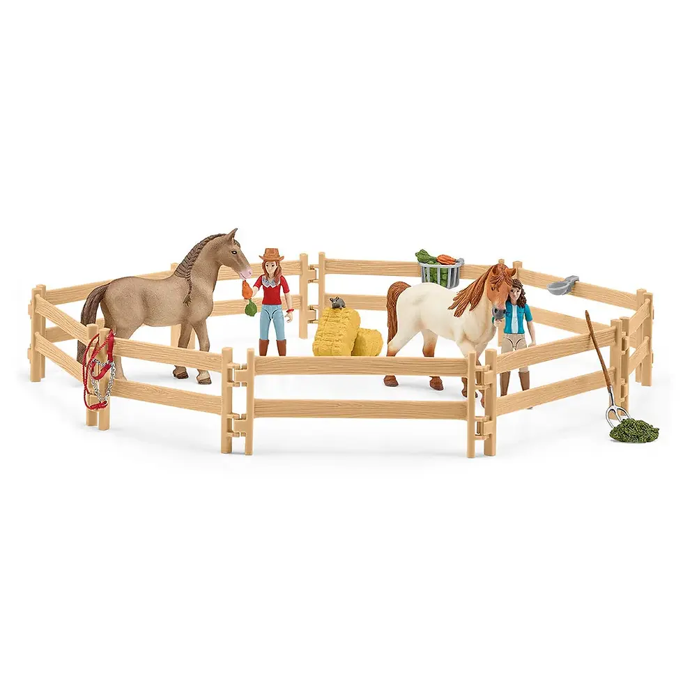 Прев'ю: Стайня центр верхової їзди Schleich 42567