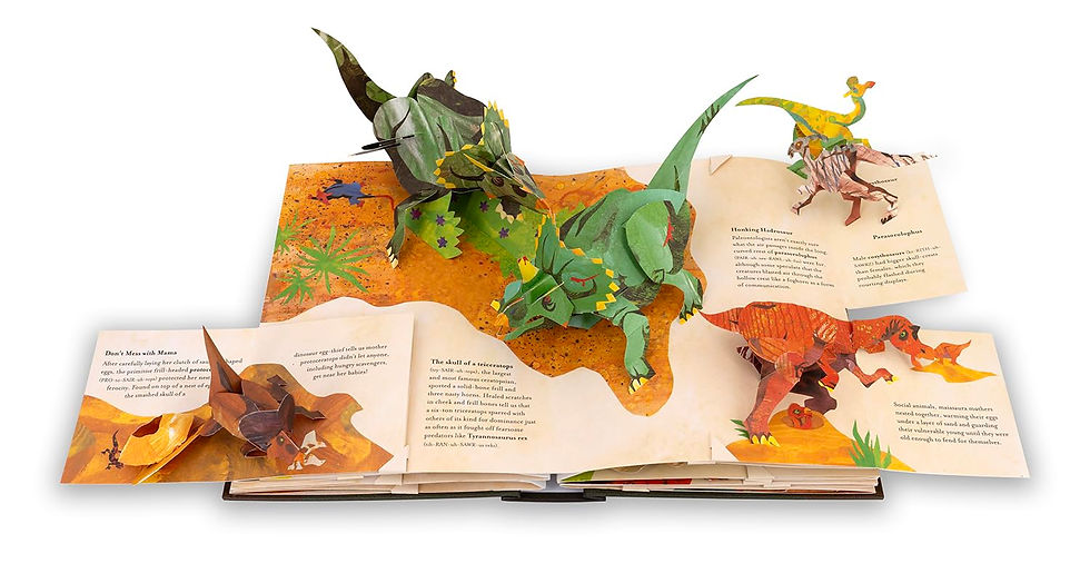 Прев'ю: Книга Encyclopedia Prehistorica Dinosaurs