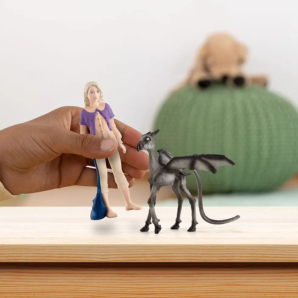 Прев'ю: Луна Лавґуд і маленький тестрал Schleich 42636