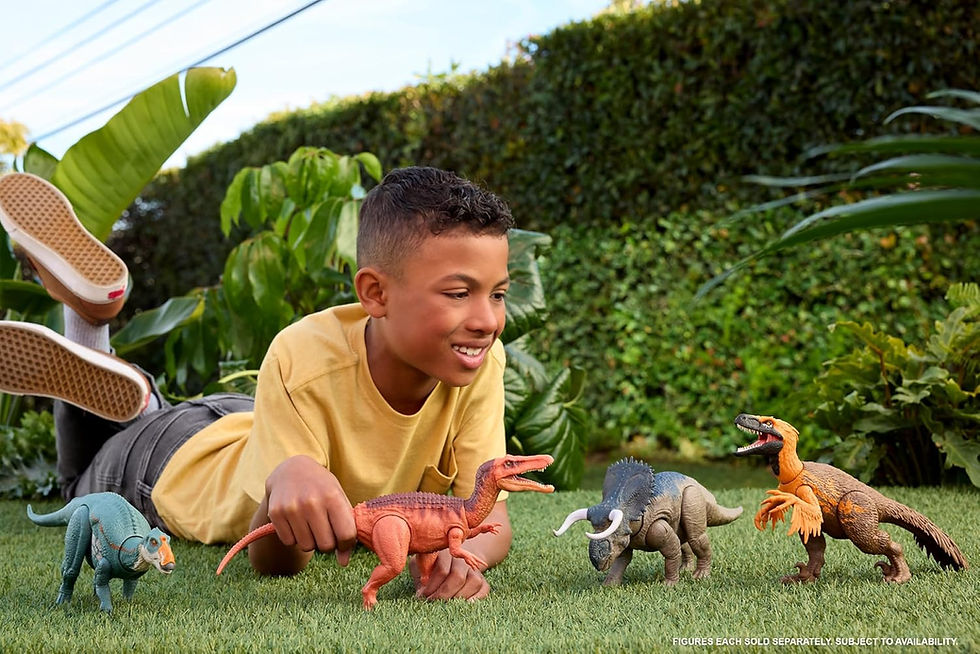 Прев'ю: Динозавр Абелізавр Світ юрського періоду Jurassic World Abelisaurus Mattel