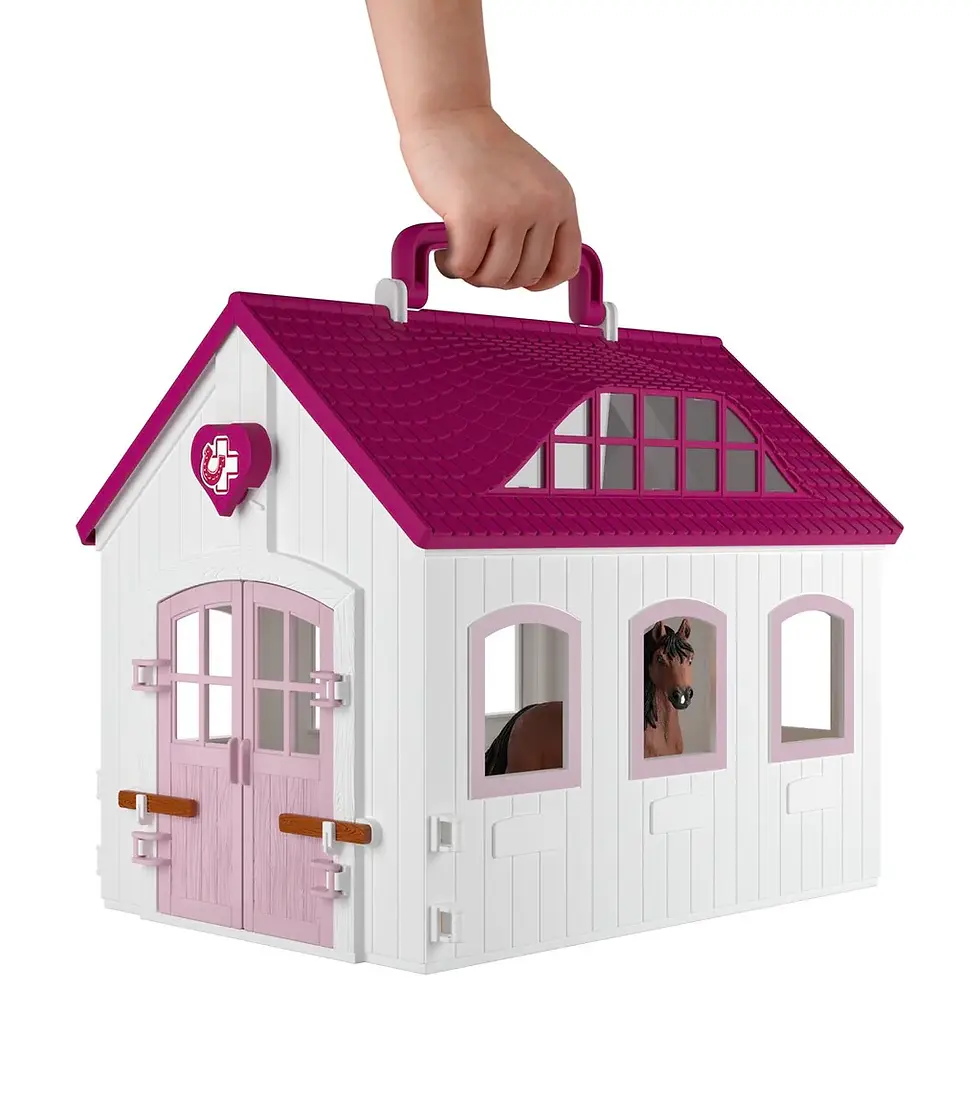 Прев'ю: Ветеринарна клініка Щасливий кінь Schleich 42787