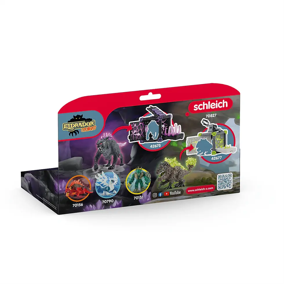 Прев'ю: Рись тіні проти каменелома Schleich 70827