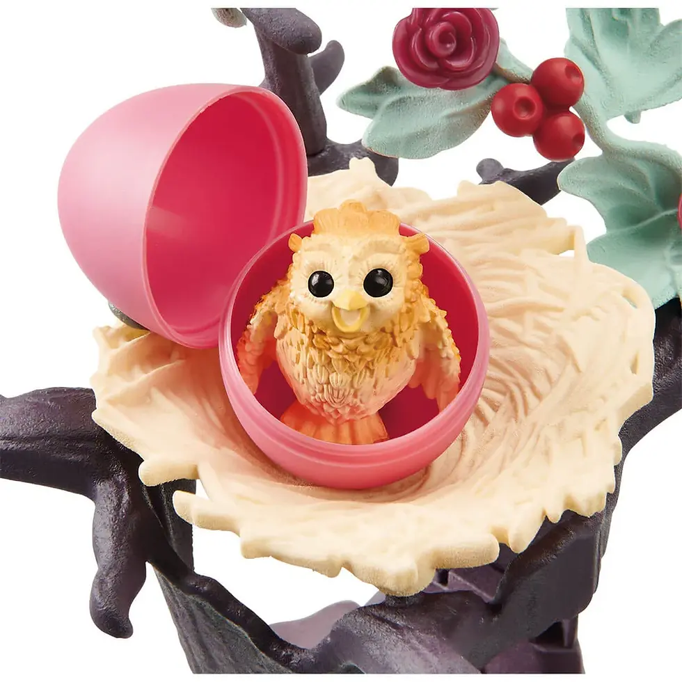Прев'ю: Гніздо з совенятами на чарівному дереві Schleich 42525