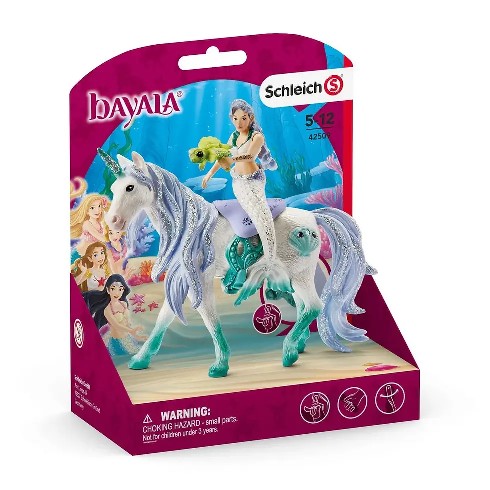 Прев'ю: Русалка на морському єдинорозі Schleich 42509