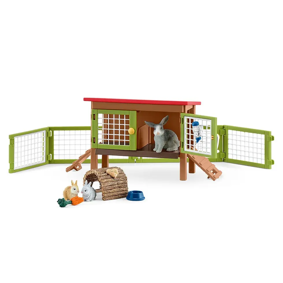 Прев'ю: Набір Клітка для кроликів (крольчатник) Schleich 42420