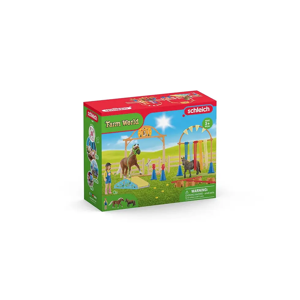 Прев'ю: Спортивне тренування для поні Schleich 42481