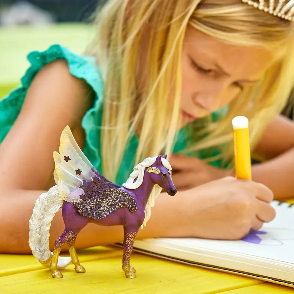 Прев'ю: Зоряний пегас кобила Schleich 70579