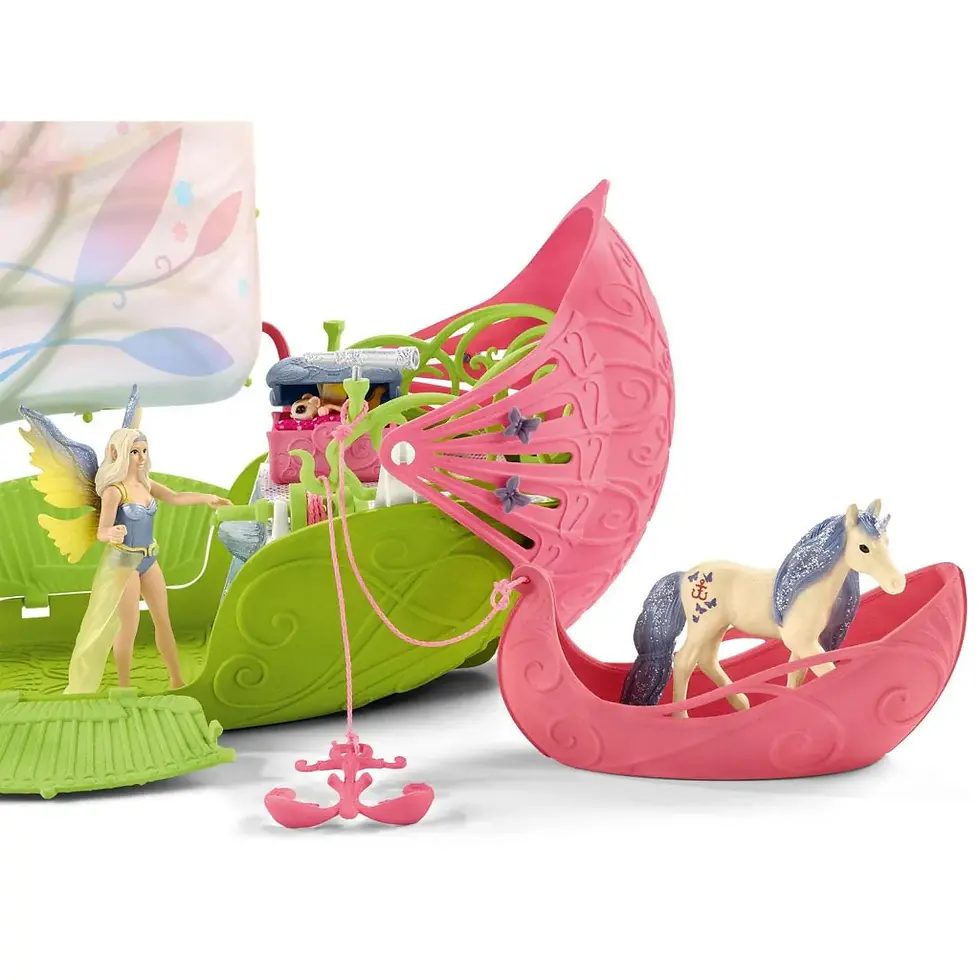 Прев'ю: Чарівний човен-квітка Сери Schleich 42444