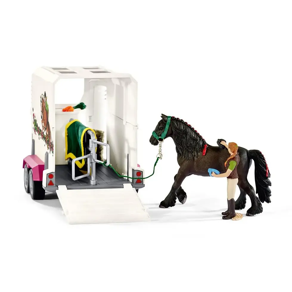 Прев'ю: Пікап з причепом для коней Schleich 42346