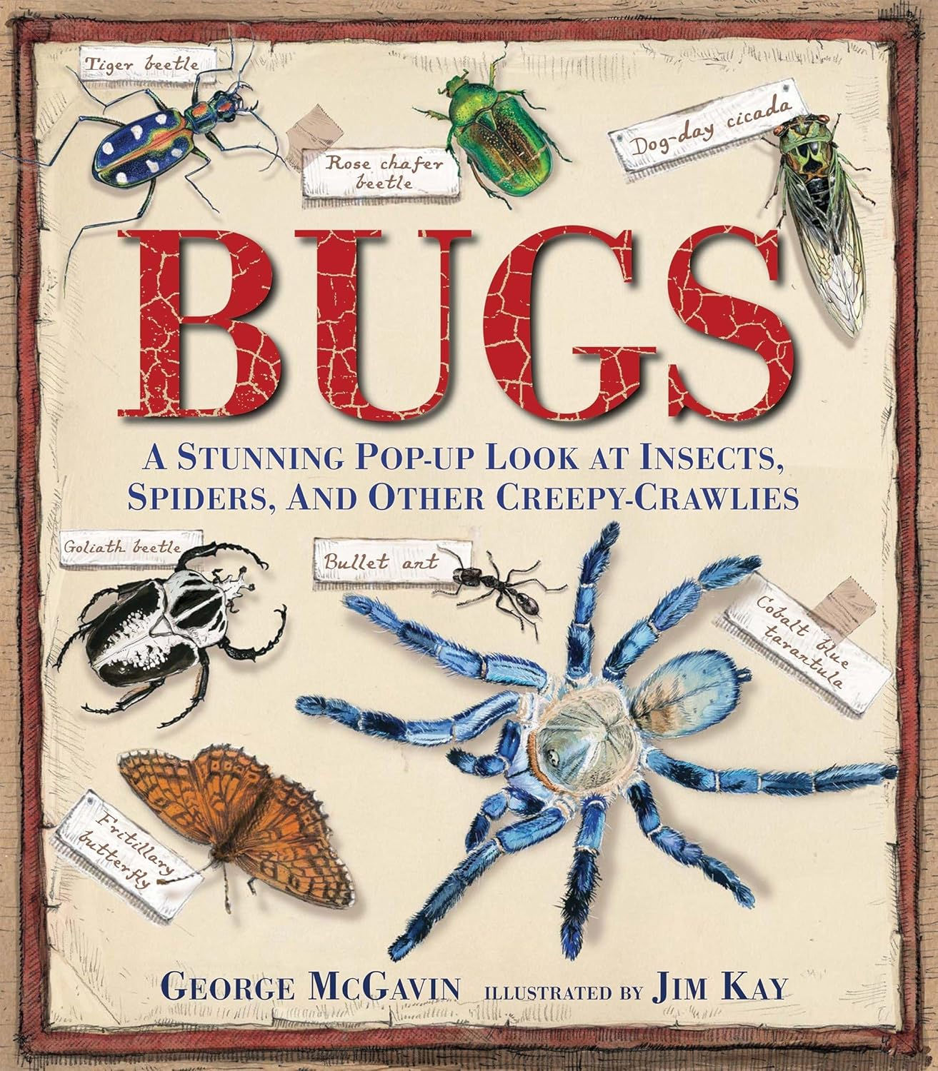 Книга Bugs: A Stunning Pop-up Look at Insects, Spiders and Other Creepy-Crawlies