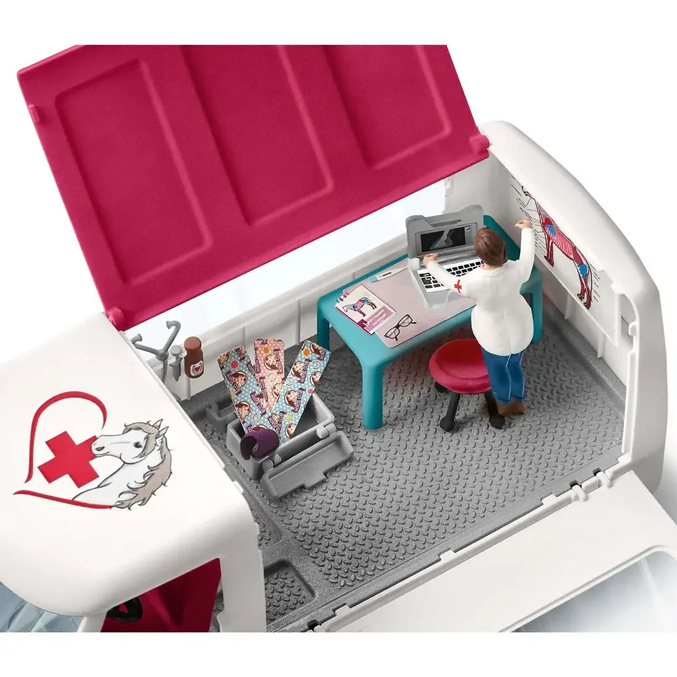 Прев'ю: Візит ветеринара до стайні Schleich 72147