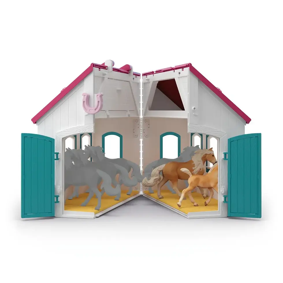 Прев'ю: Відкрита стайня Schleich 42703