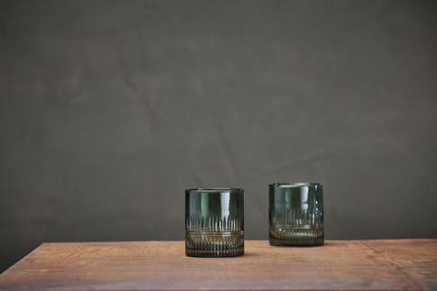 Mila Tumbler - Dark Emerald - Set of 4