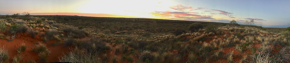 Sunrise over the Simpson