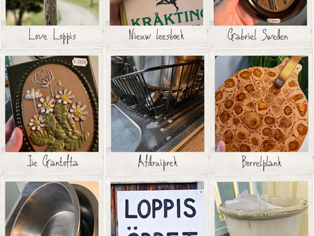 Tweedehands geluk bij de Loppis in Zweden.