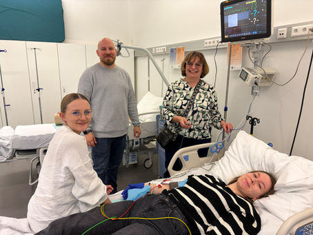 Backstage im Krankenhaus