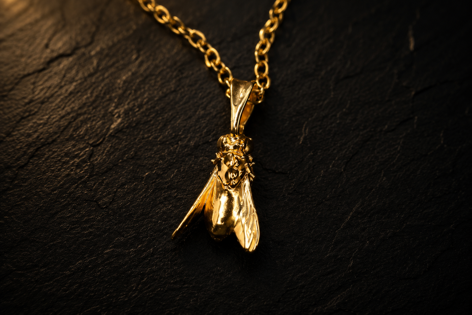 Real Honeybee pendant