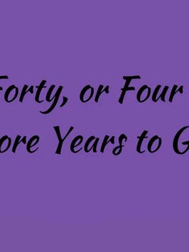 Seven, Forty, or Four Hundred More Years to Go?