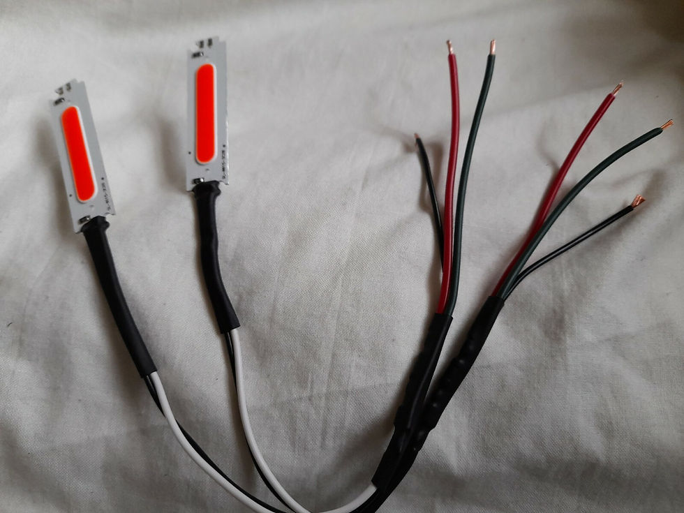 Thumbnail: SHACKTUNE LED REAR LAMP REPAIR CONVERSION, BULB HOLDER PAIR RED STOP TAIL