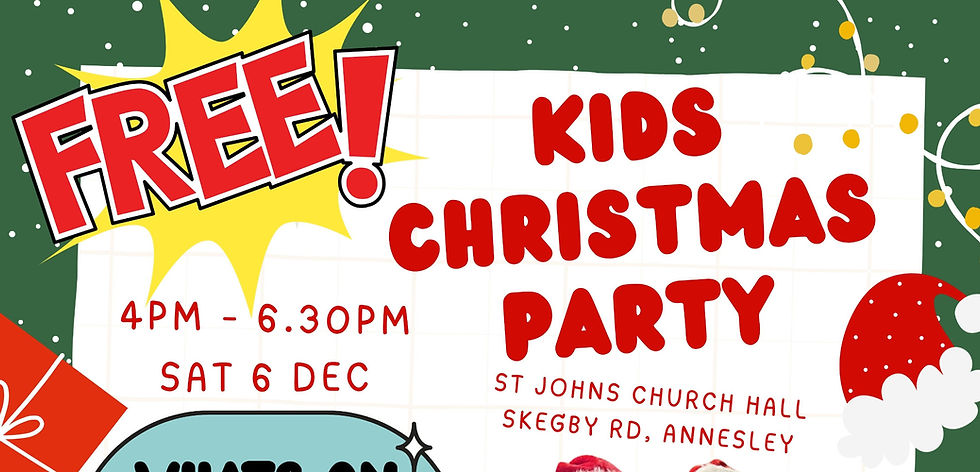 Kids Christmas  Party - FREE