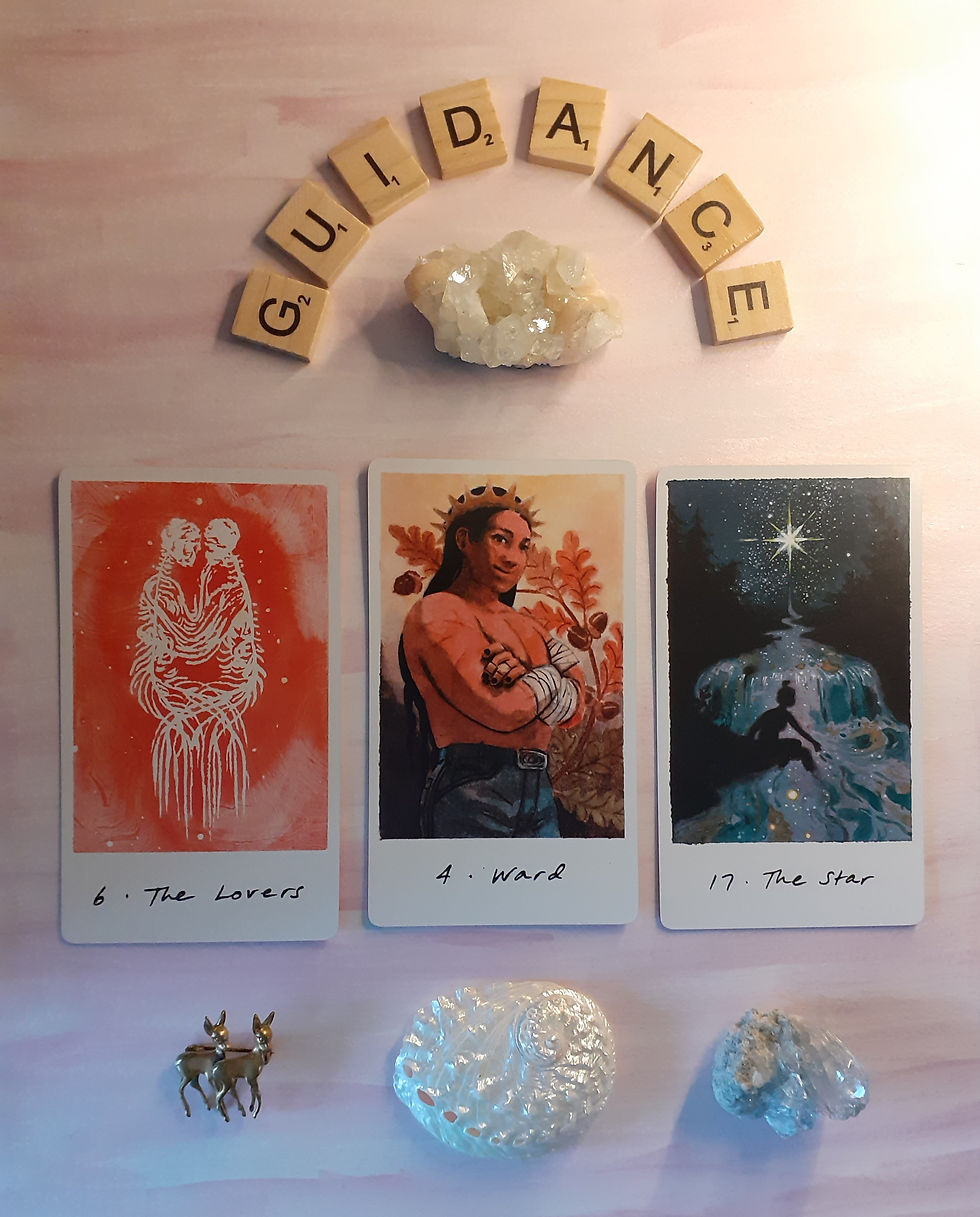 Guidance spirituelle de la semaine, semaine du 23 au 29 mars 2026 avec le Yukika Tarot de Stasia Burrington.