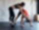 Personal Trainer estiramiento Sesión