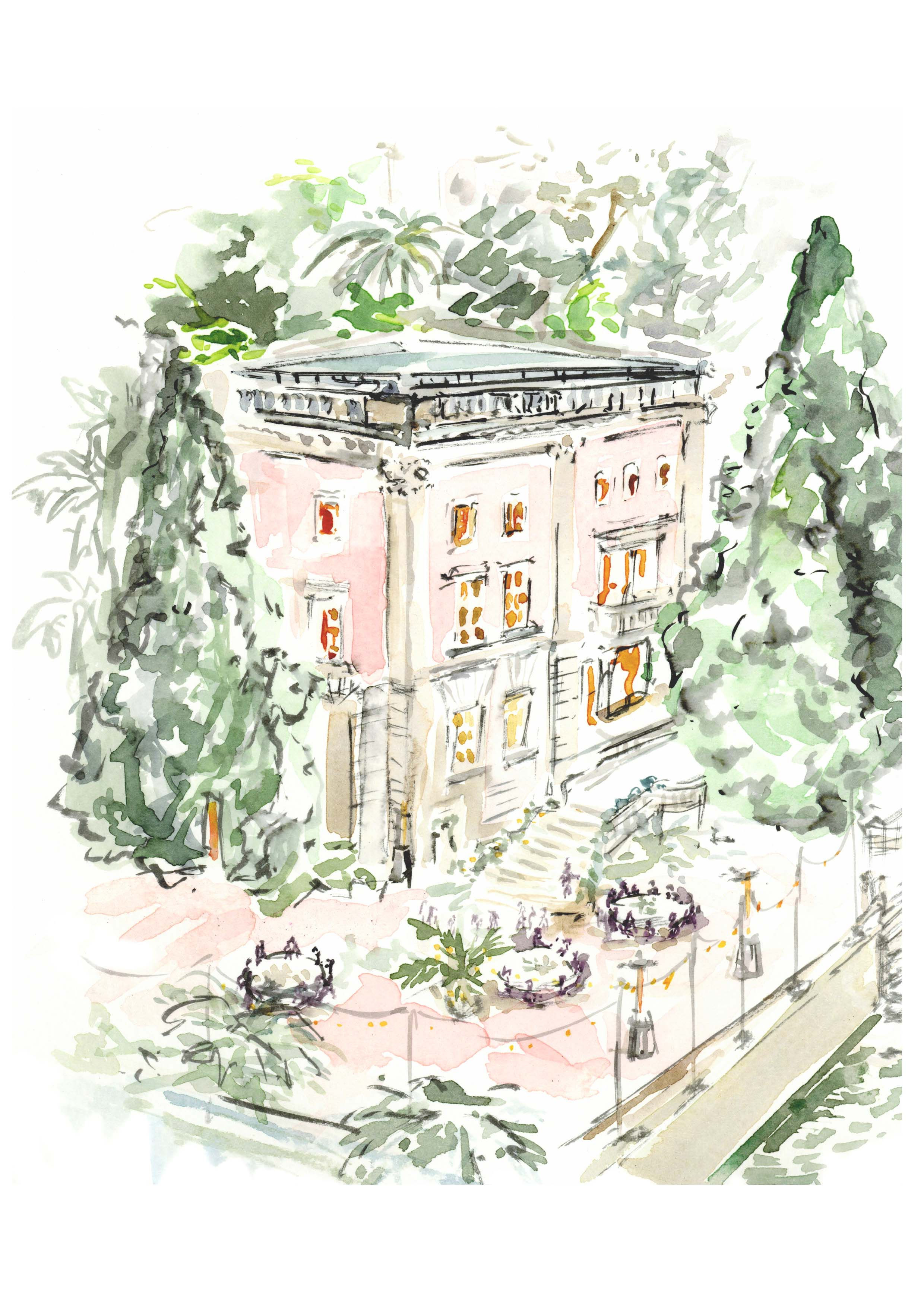 "Villa Heleneum" Print