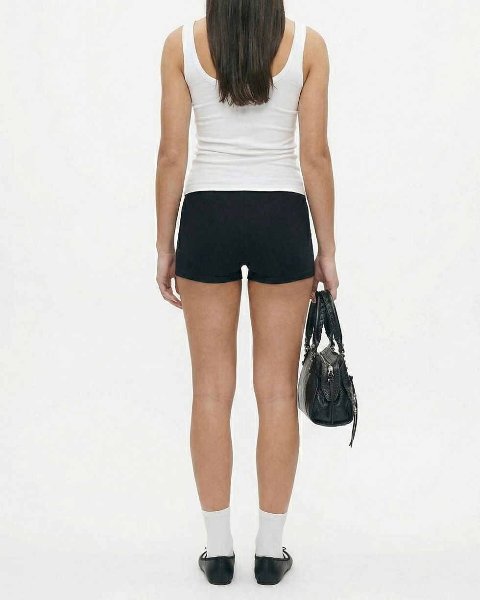 Thumbnail: Mini Micro Shorts - Black