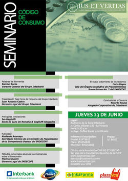 SEMINARIO: CÓDIGO DE CONSUMO