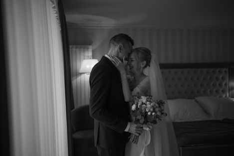 Bride and Groom meet