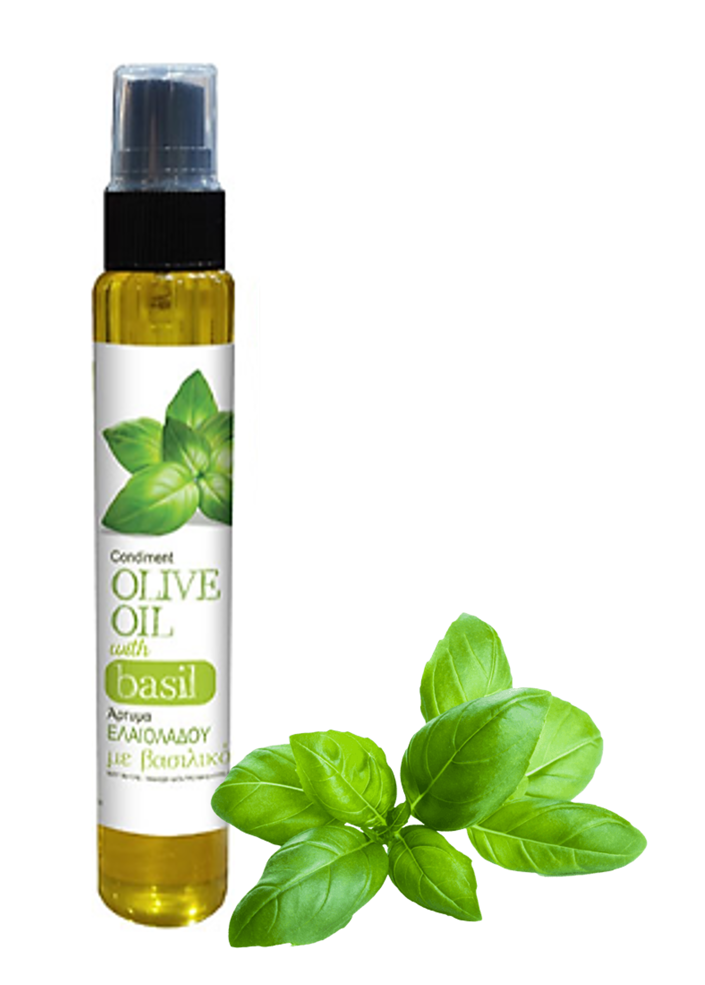 SPRAY OLIVE OIL WITH BASIL 60ml