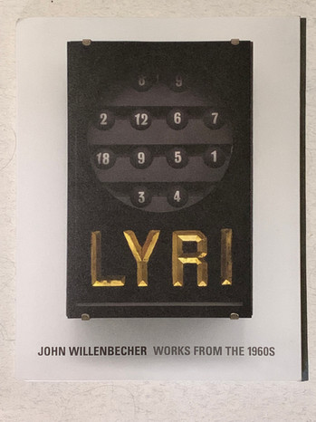 John Willenbecher: Works from the 1960s (2021)