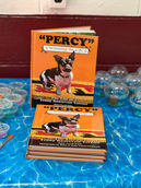 Books 'PERCY' with chihuahua on cover