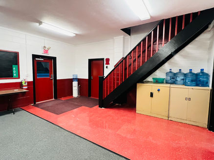 Palmyra Township meeting hall inside entrance
