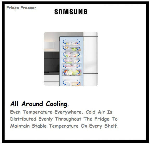 Thumbnail: SAMSUNG Fridge Freezer Refrigerator INOX 538 Litres 'RB53DG703DS9EF'