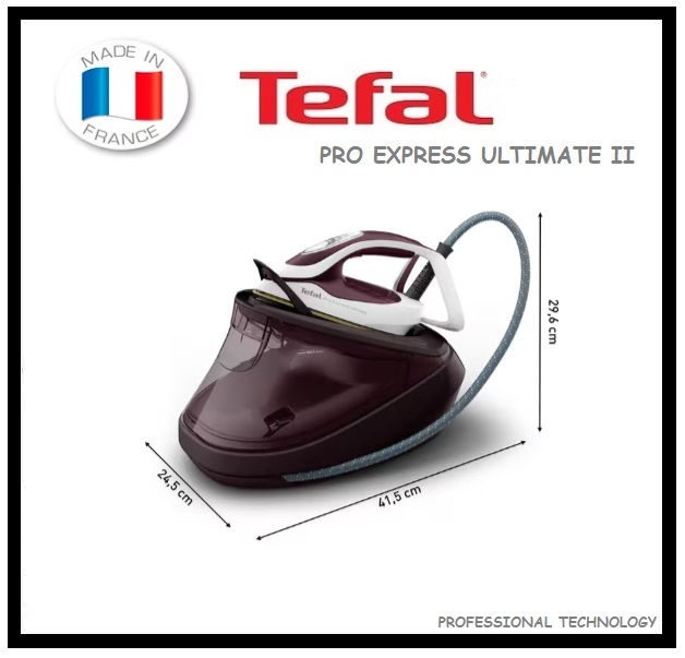 Thumbnail: TEFAL PRO EXPRESS ULTIMATE II 7.9 Bar 'GV9721E0'