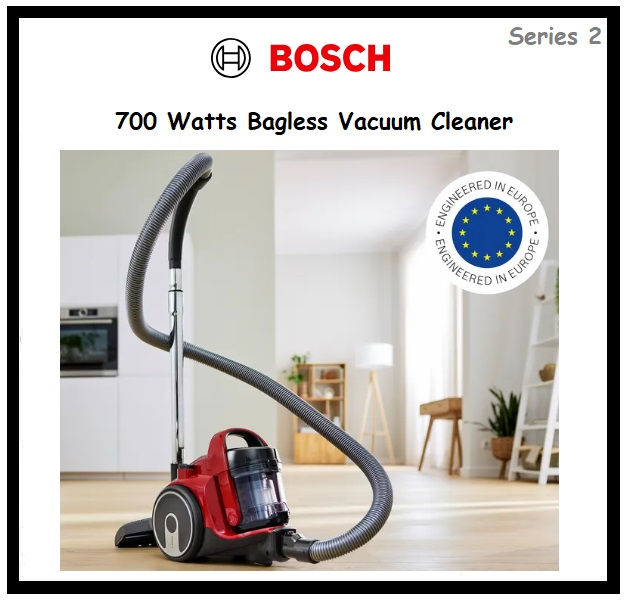 Thumbnail: BOSCH Series 2 Bagless Vacuum Cleaner 700Watts "BGC05AAA2"