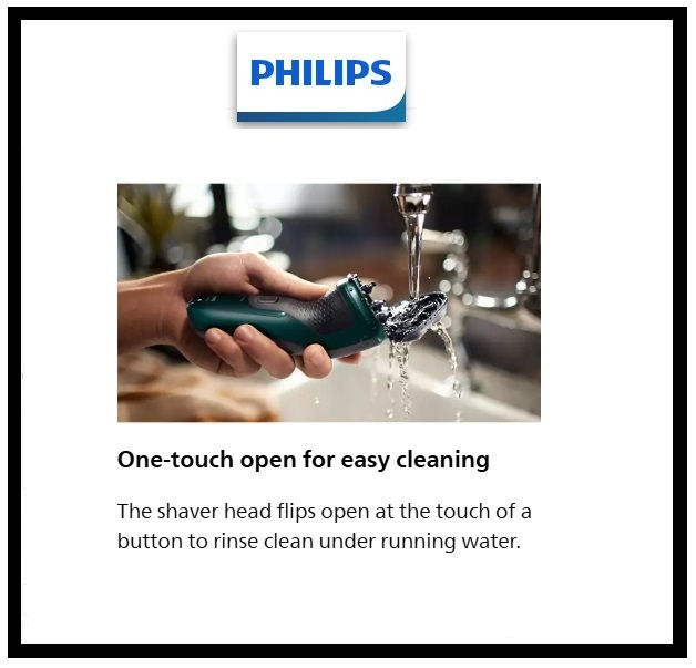 Thumbnail: PHILIPS Men Shaver Wet & Dry 'X3052/00'