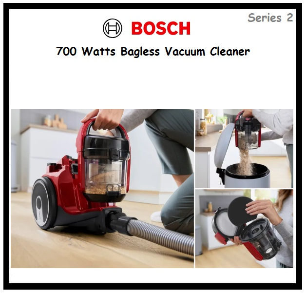Thumbnail: BOSCH Series 2 Bagless Vacuum Cleaner 700Watts "BGC05AAA2"