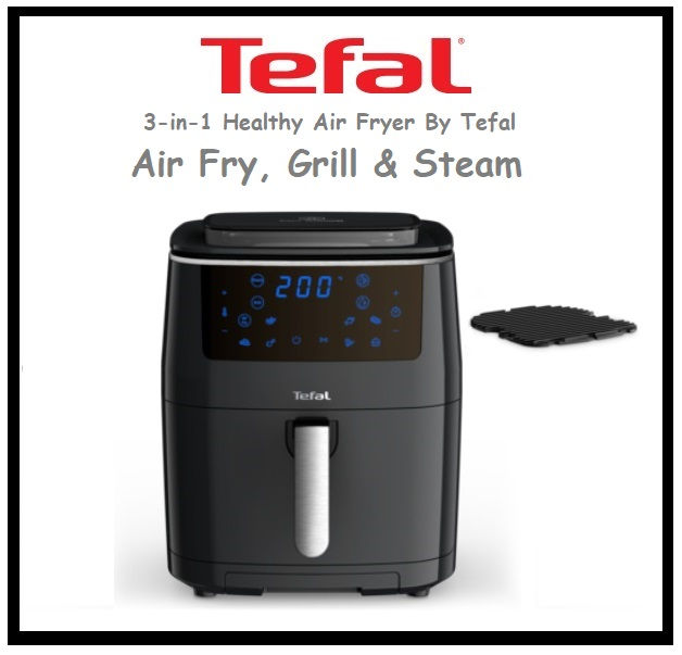 Thumbnail: TEFAL Easy Fry & Steam Air Fryer 6.5 Liters "FW2018'