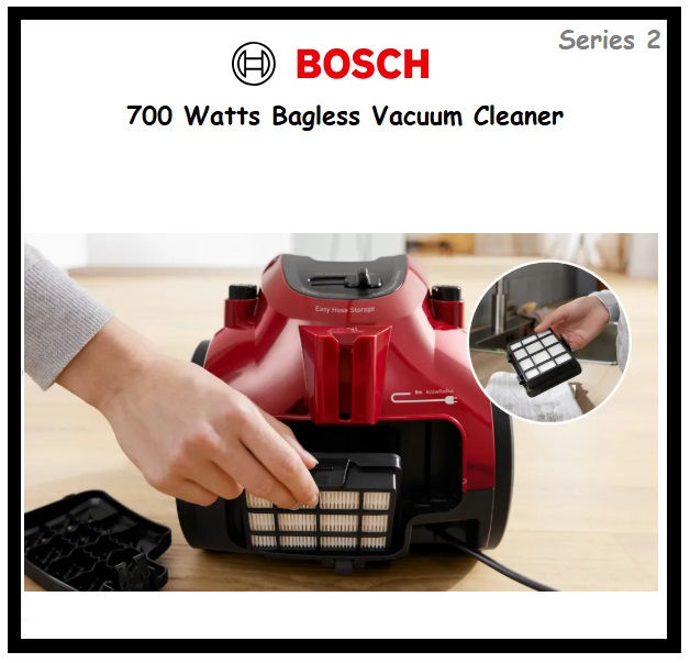Thumbnail: BOSCH Series 2 Bagless Vacuum Cleaner 700Watts "BGC05AAA2"