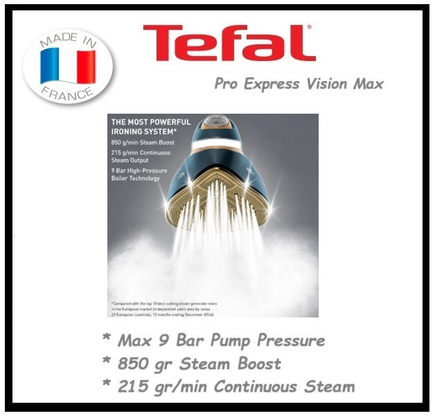 Thumbnail: TEFAL PRO EXPRESS VISION Max 9 Bar 'GV9920'