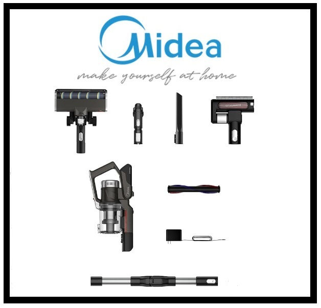 Thumbnail: MIDEA 2in1 Cordless Bendable Stick Vacuum cleaner 29.6V 550Watts 'P7 PRO''