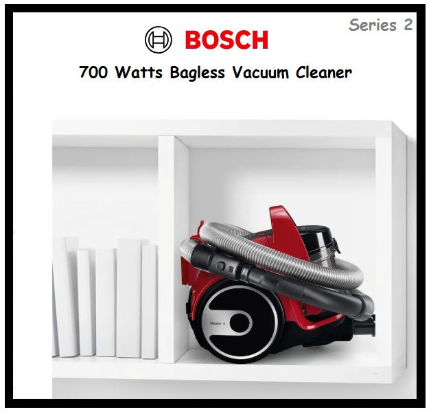 Thumbnail: BOSCH Series 2 Bagless Vacuum Cleaner 700Watts "BGC05AAA2"