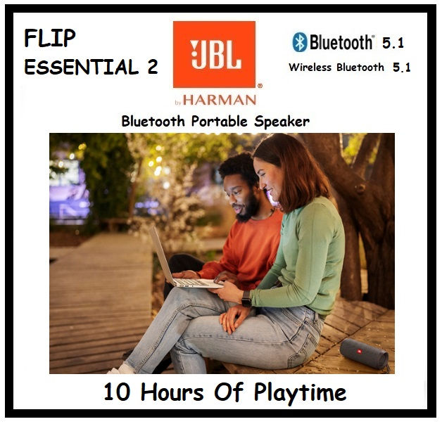 Thumbnail: JBL FLIP ESSENTIAL 2 Bluetooth Portable Speaker "JBLFLIPES2"