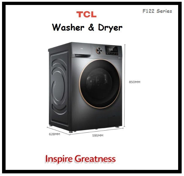 Thumbnail: TCL Washer & Dryer 10kg/6kg 'CP1012SA0UK'