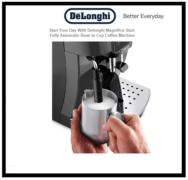Thumbnail: DELONGHI Magnifica Start Fully Automatic Coffee Machine 'ECAM220.21.BG'