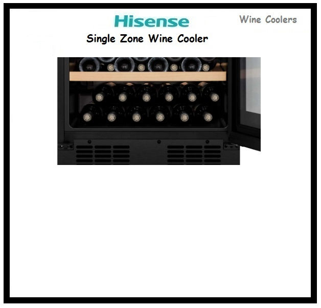 Thumbnail: HISENSE Single Zone Wine Cooler 54 Bottles 'RW18W4NWLGF'