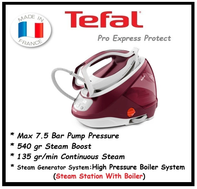 TEFAL PRO EXPRESS PROTECT 7.5 Bar 'GV9220'