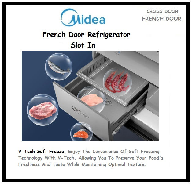 Thumbnail: MIDEA French Door Slot In 'MDRF705BIE70'